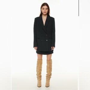 Wilfred Cherrelle Double-Breasted Blazer